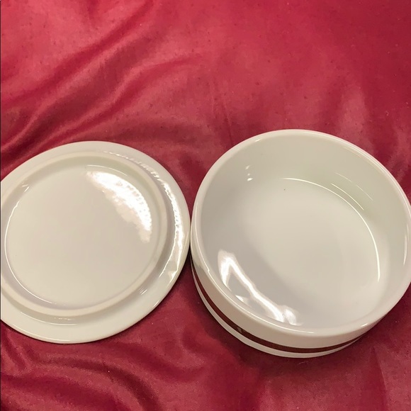 Chokin trinket porcelain bowl w lid - Picture 2 of 4